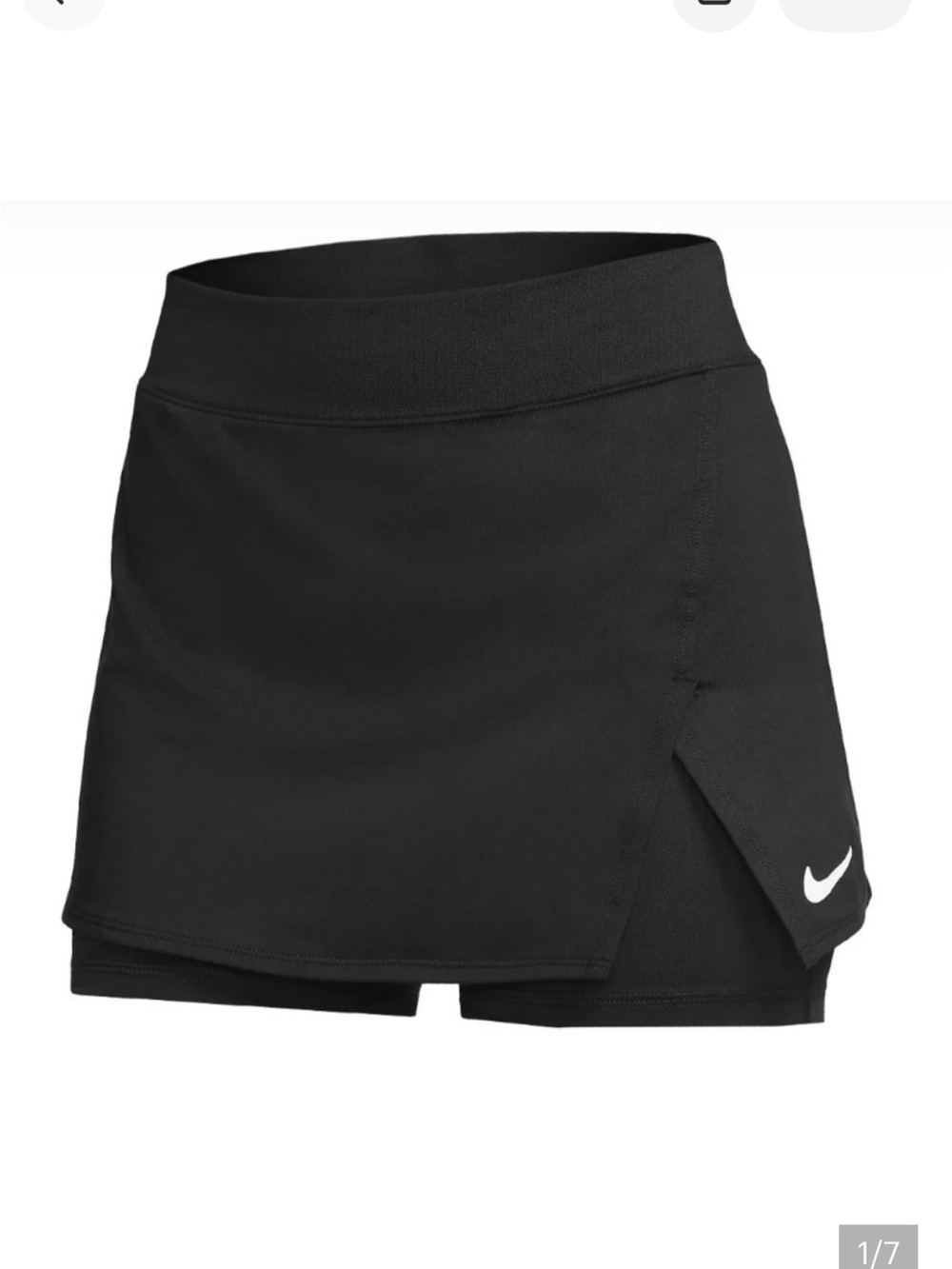 Nike Women's Dark Navy Athletic Skort with Swoosh